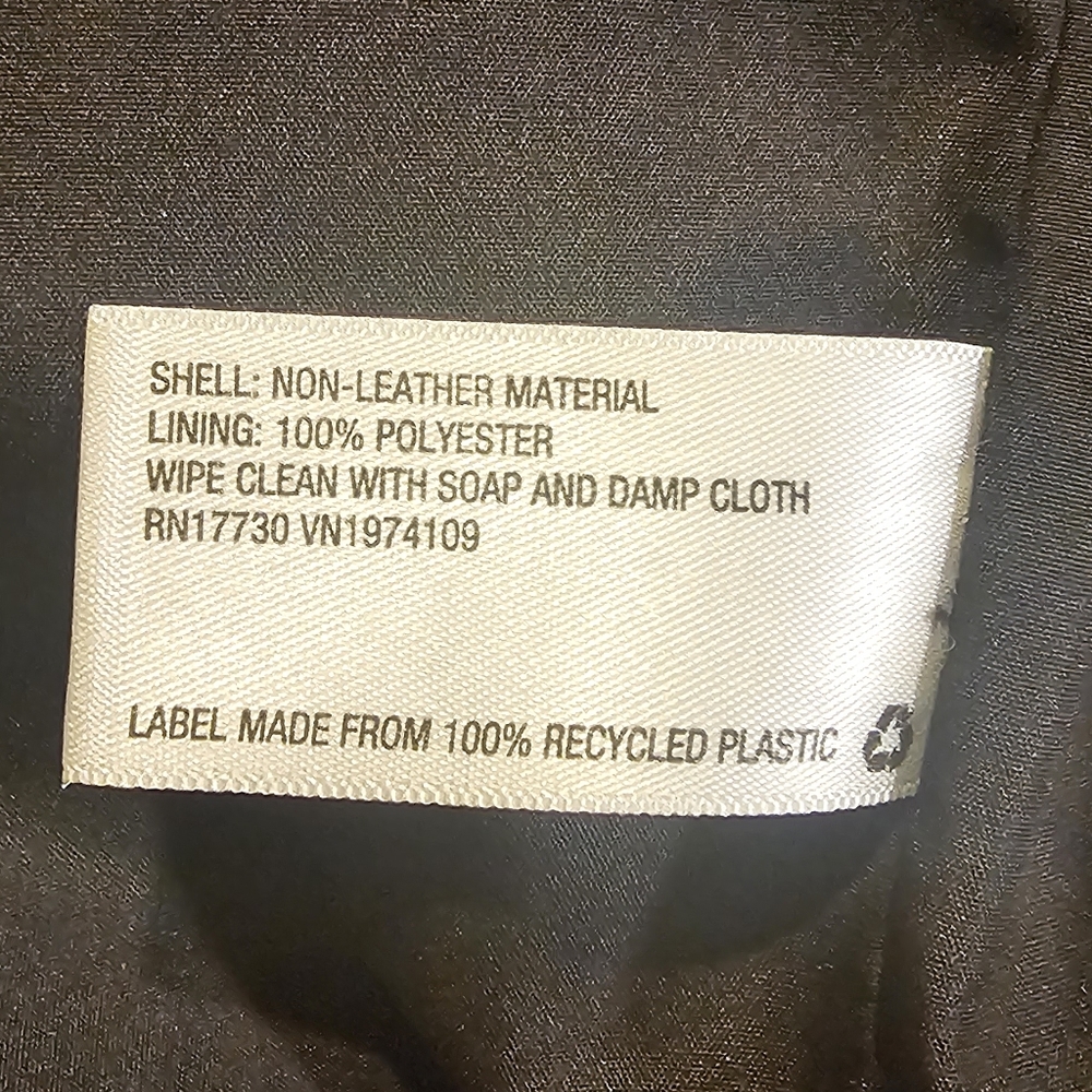 Wild Fable Faux Leather Biker Motorcycle Jacket Size - Picture 5 of 5